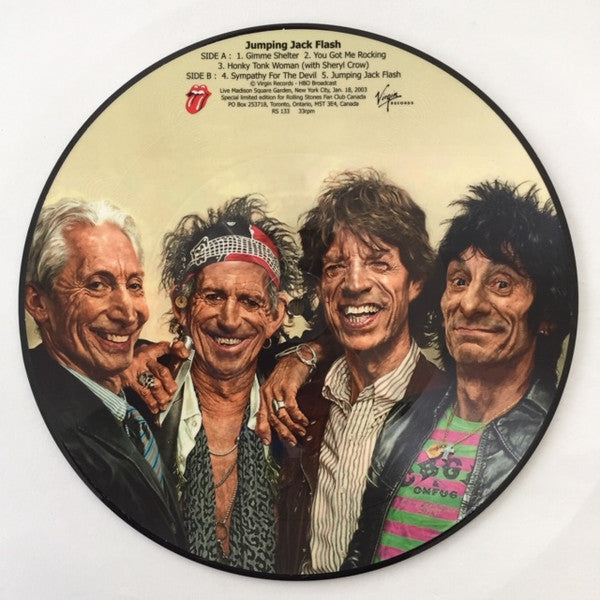 Rolling stones- Juming jack flash pd 10"