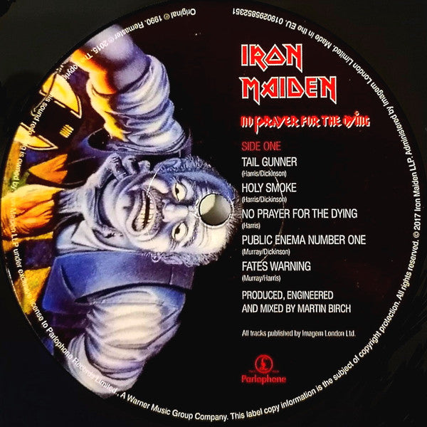 Iron Maiden : No Prayer For The Dying (LP,Album,Reissue,Remastered)