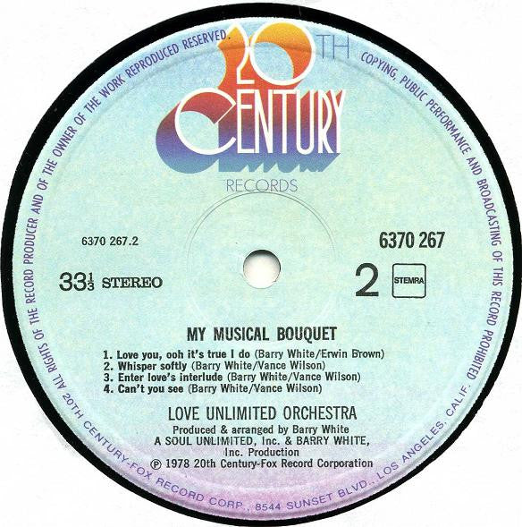 Love Unlimited Orchestra : My Musical Bouquet (LP,Album)