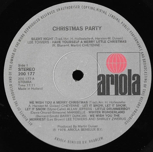 Various : Christmas Party (LP,Compilation)
