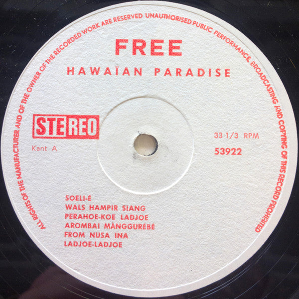 The Hawaian Minstrels : Hawaii (LP,Album,Stereo)