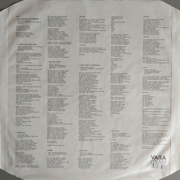 Kinderen voor Kinderen : Kinderen Voor Kinderen 6 (LP,Album,Stereo)