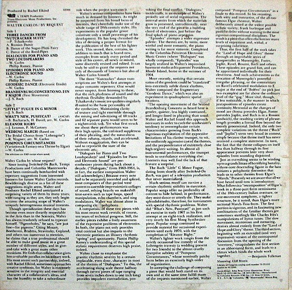 Walter Carlos : By Request (LP,Album)