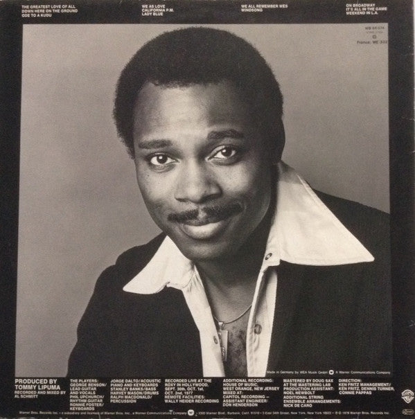 George Benson : Weekend In L.A. (LP,Album,Reissue,Stereo)
