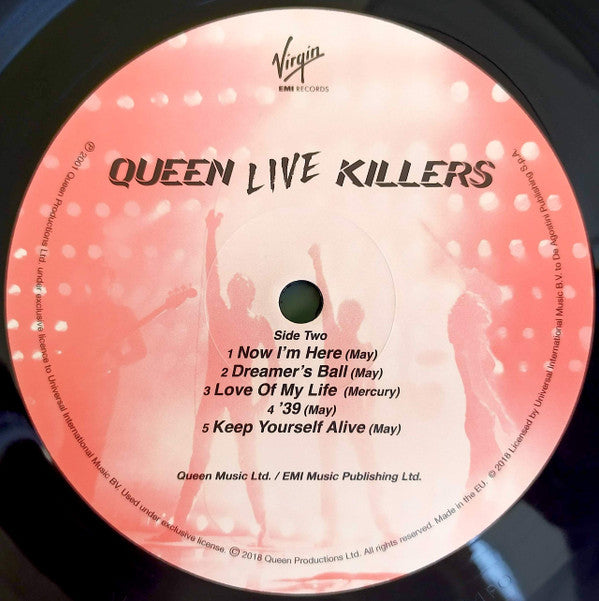 Queen : Live Killers (2xLP, Album, RE, RM, Gat)