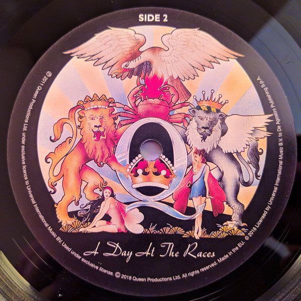 Queen : A Day At The Races (LP, Album, RE, Gat)