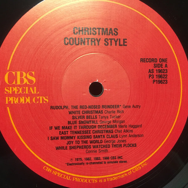 Various : Christmas Country Style (LP,Compilation)
