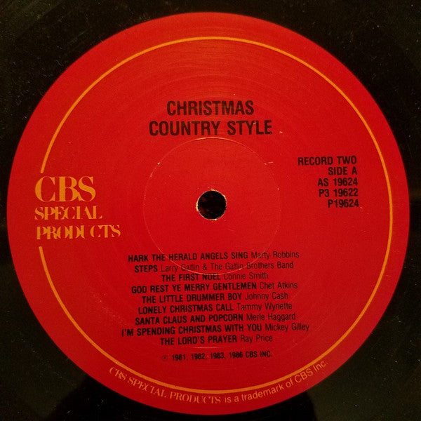 Various : Christmas Country Style (LP,Compilation)