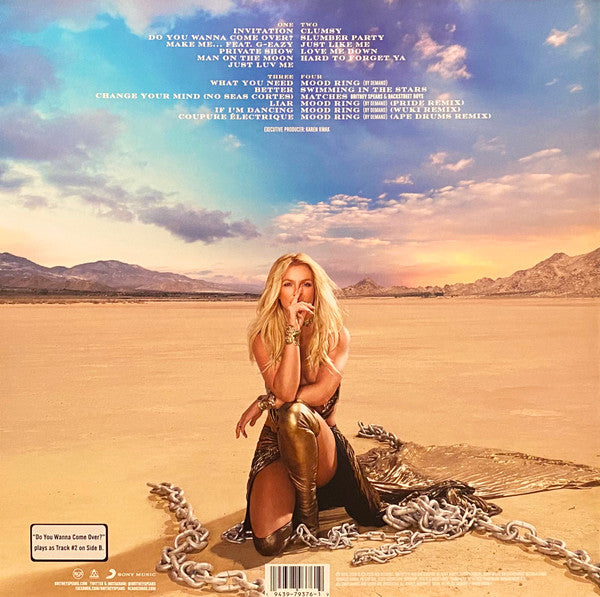 Britney Spears : Glory (LP,Album,Deluxe Edition,Limited Edition,Reissue)
