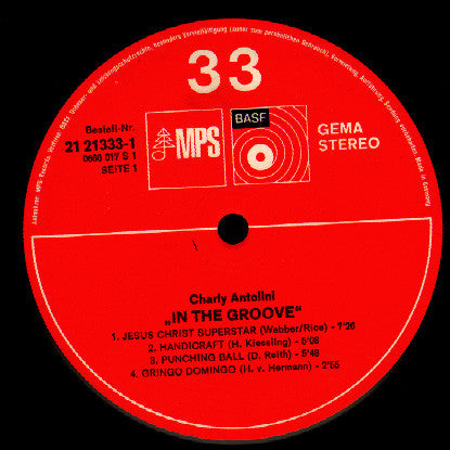 Charly Antolini : In The Groove (LP,Album)