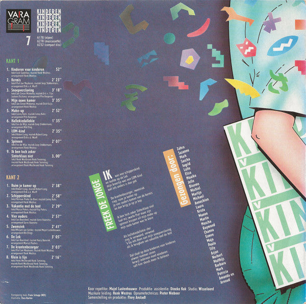 Kinderen voor Kinderen : Kinderen Voor Kinderen 7 (LP,Album,Stereo)