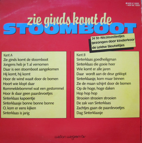 De Leidse Sleuteltjes : Zie Ginds Komt De Stoomboot (LP,Album)