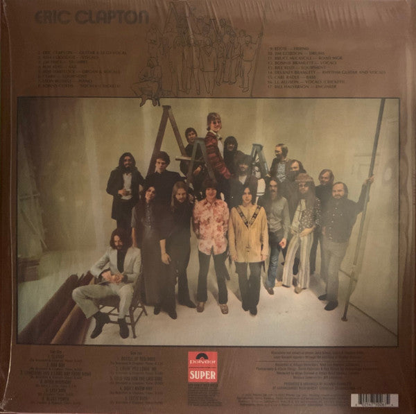 Eric Clapton : Eric Clapton (LP,Album,Reissue,Remastered)