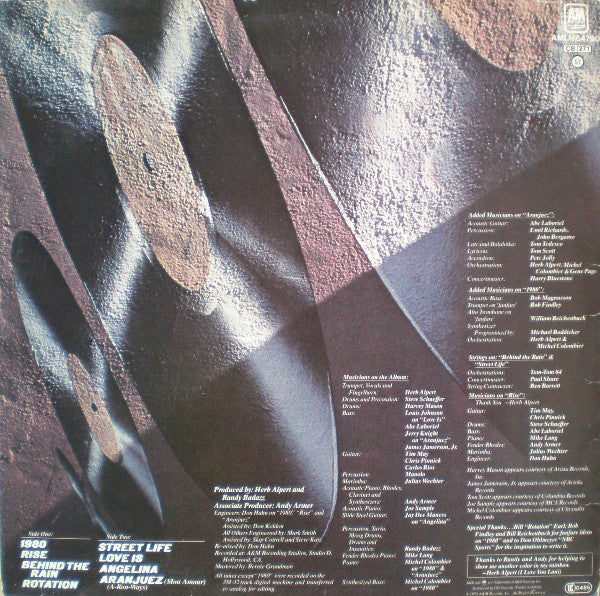Herb Alpert : Rise (LP,Album)
