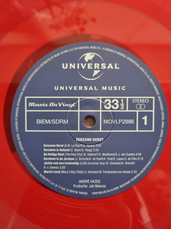 André Hazes : Eenzame Kerst (LP,Album,Limited Edition,Numbered,Reissue,Stereo)