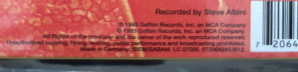 Nirvana : In Utero (LP,Album,Reissue)