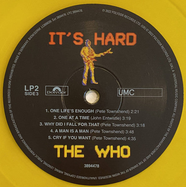 The Who : It's Hard (LP)