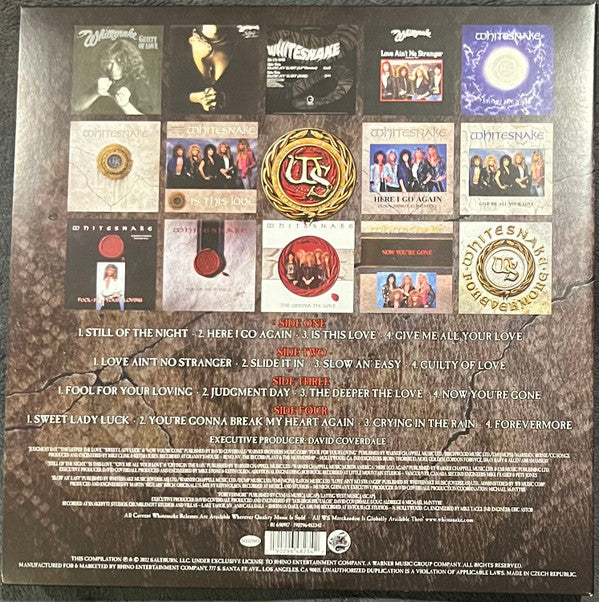 Whitesnake : Greatest Hits (Revisited - Remixed - Remastered - MMXXII ) (LP,Compilation,Limited Edition,Mixed,Reissue,Remastered)