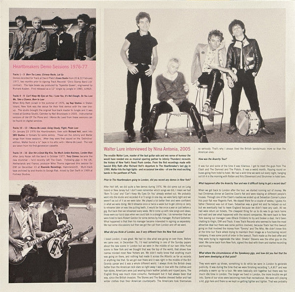 The Heartbreakers (2) : The L.A.M.F. Demo Sessions (LP,Record Store Day,Compilation,Limited Edition,Stereo)