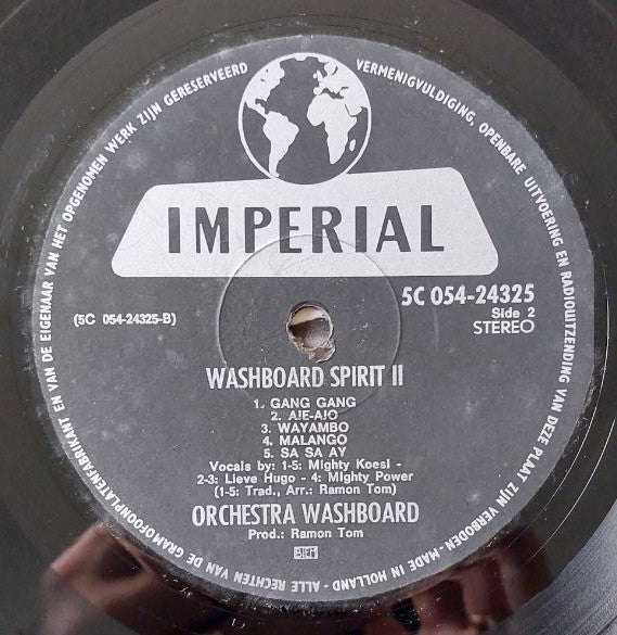 Orchestra Washboard : Washboard Spirit 2 (LP)