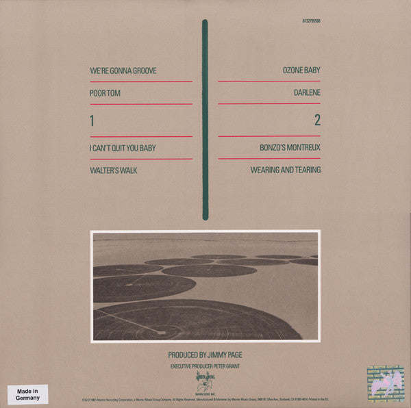 Led Zeppelin : Coda (LP,Album,Reissue,Remastered,Stereo)