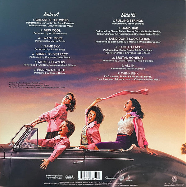 Marisa Davila, Tricia Fukuhara, Ari Notartomaso, Cheyenne Isabel Wells, Shanel Bailey, Niamh Wilson, Jason Schmidt (9), Danny Burstein, Maxwell Whittington-Cooper, Justin Tranter, Cast Of Grease: Rise Of The Pink Ladies : Grease: Rise of the Pink Ladies (LP,Album,Compilation,Stereo)