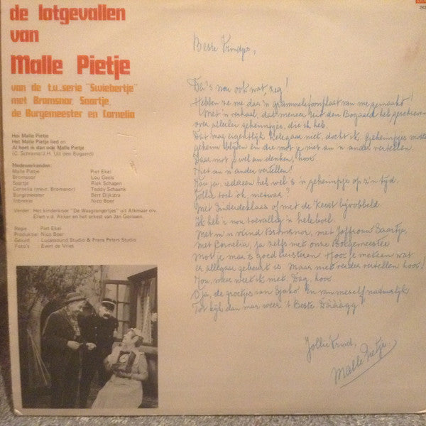 Malle Pietje : De Lotgevallen Van Malle Pietje (LP,Album)