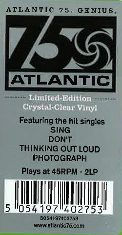 Ed Sheeran : X (12",45 RPM,Album,Limited Edition)