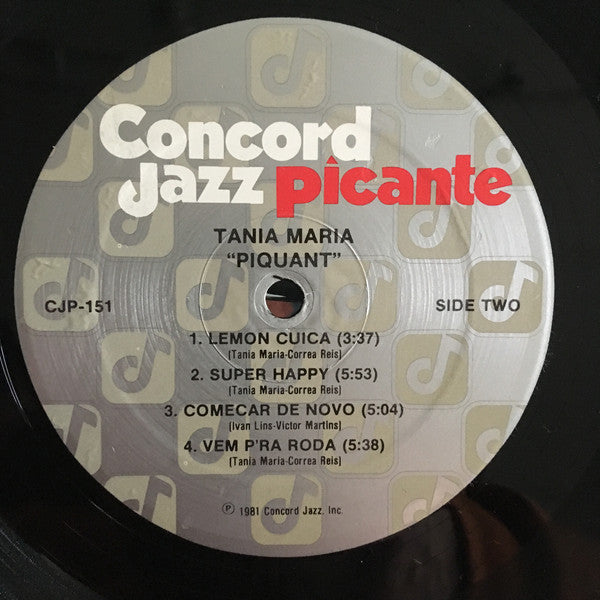 Tania Maria : Piquant (LP,Album,Stereo)