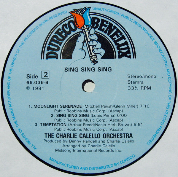 Charlie Calello Orchestra, The : Calello Serenade (LP,Album,Stereo)
