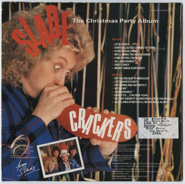 Slade : Crackers (The Christmas Party Album) (LP,Compilation)