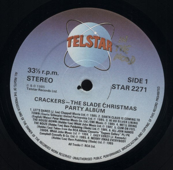 Slade : Crackers (The Christmas Party Album) (LP,Compilation)