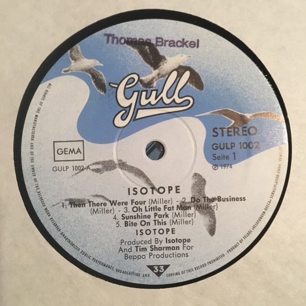 Isotope (2) : Isotope (LP,Album)