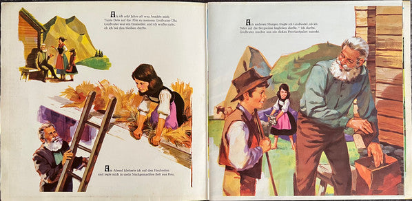 Johanna Spyri : Heidi (Eine Original Walt Disney Produktion) (LP)