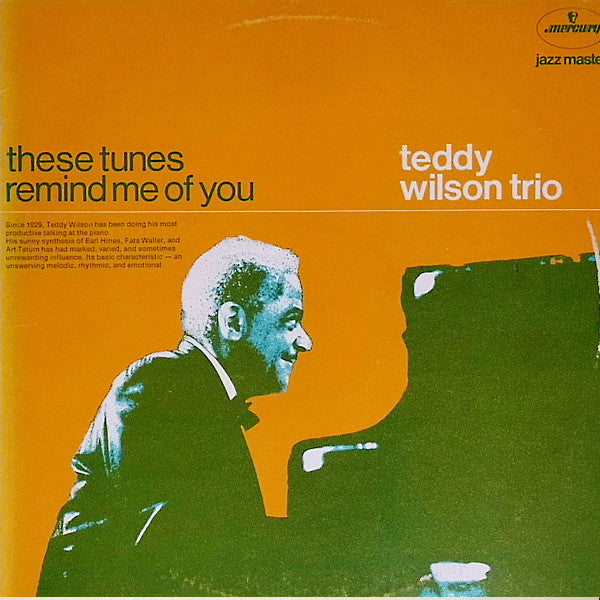 Teddy Wilson Trio : These Tunes Remind Me Of You (LP,Reissue,Mono)