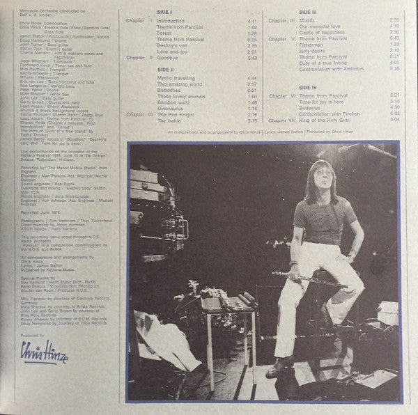 Metropole Orchestra With Chris Hinze Combination, The : Parcival (LP,Album)
