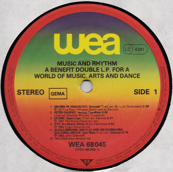 Various : Music And Rhythm (LP,Compilation,Stereo)