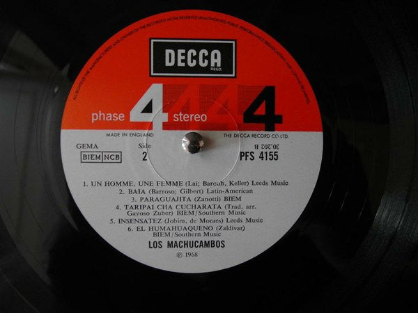 Los Machucambos : Mucho Gusto (LP,Album)