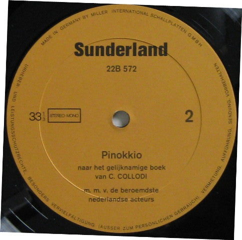 Various : Pinokkio (LP,Album)