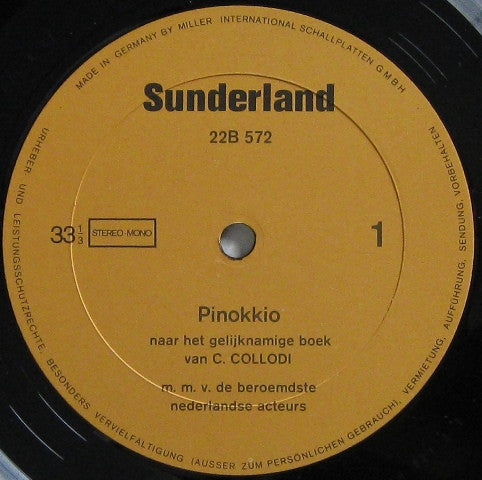 Various : Pinokkio (LP,Album)