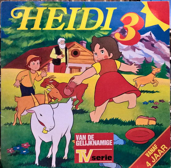 Heidi (14) : Heidi 3, Tante Dete Komt Heidi Halen (LP,Album)