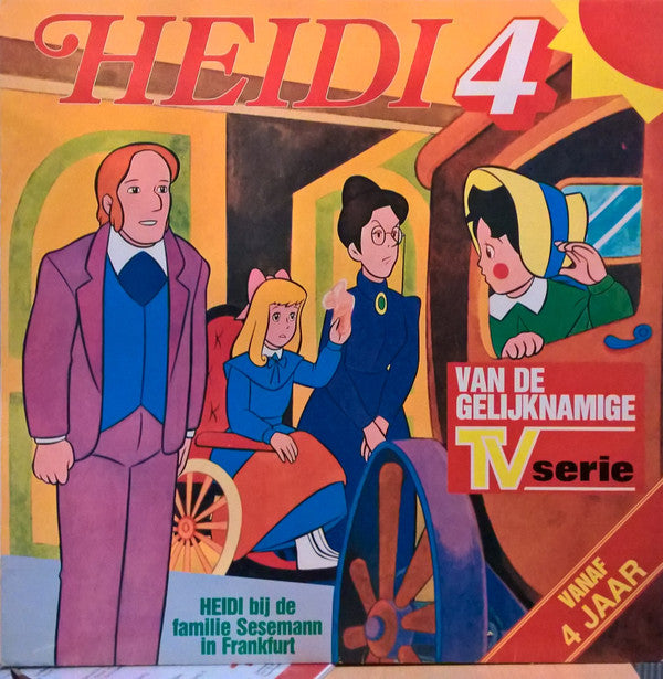 Heidi (14) : Heidi 4, Heidi Bij De Familie Sesemann In Frankfurt (LP,Album)