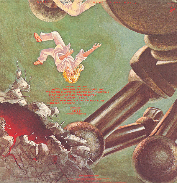 Queen : News Of The World (LP,Album,Reissue)
