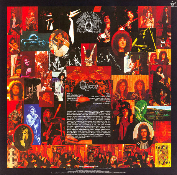 Queen : Queen (LP,Album,Reissue,Remastered,Stereo)