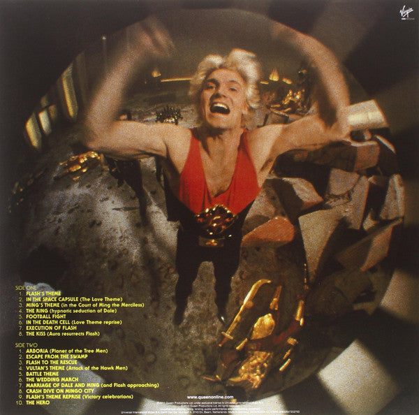 Queen : Flash Gordon (Original Soundtrack Music) (LP,Album,Reissue,Remastered)