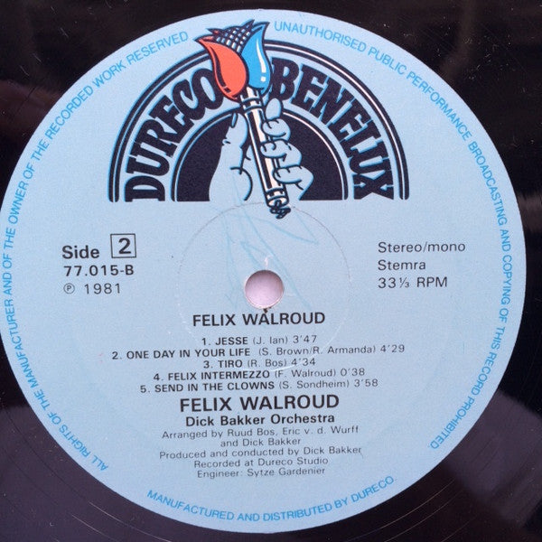 Felix Walroud : Panvibe Intermezzo (LP)