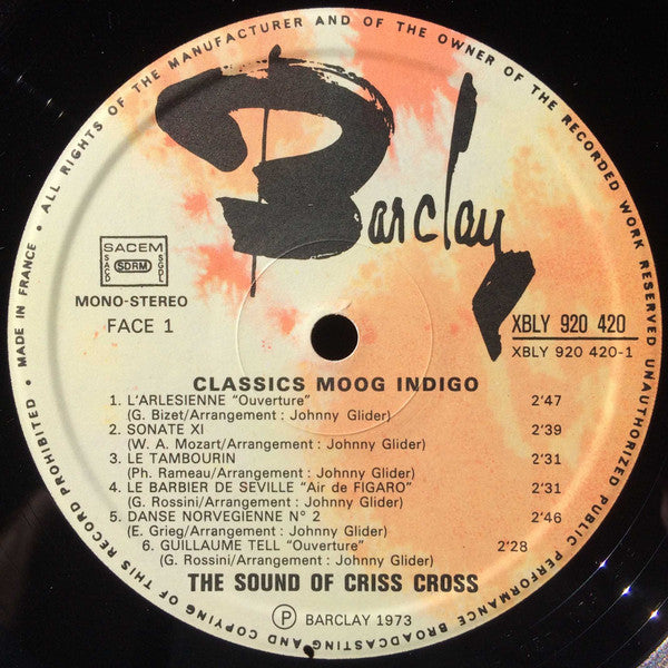 Sound Of Criss Cross, The : Classics Moog Indigo (LP)