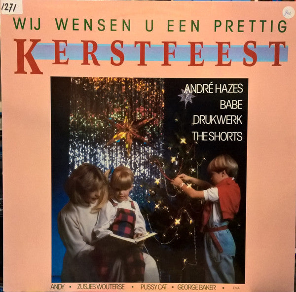 Various : Wij Wensen U Een Prettig Kerstfeest (LP,Compilation)
