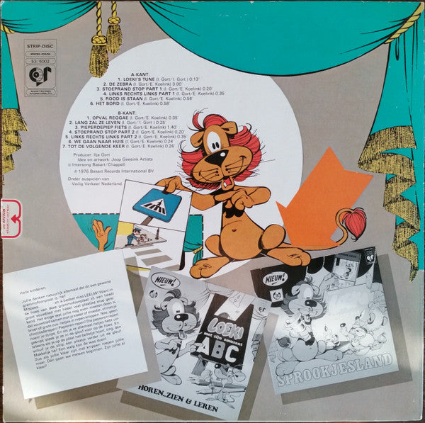 Loeki De Leeuw : Met Loeki Door Het Veilig Verkeer (LP,Album)