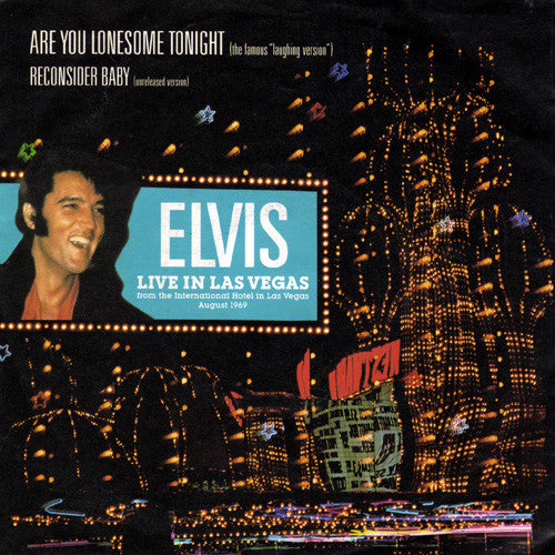 Elvis Presley : Are You Lonesome Tonight (The Famous "Laughing Version") (7")